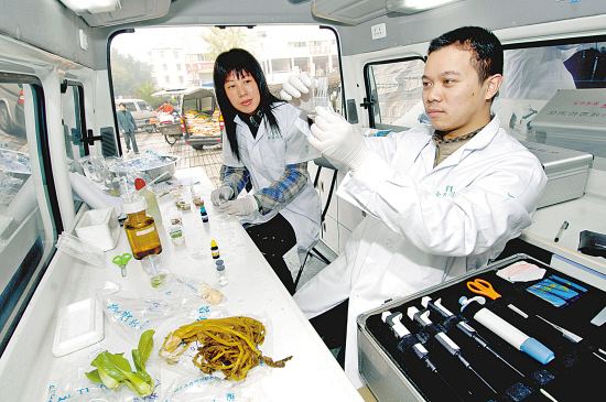 移動檢測車能快速高效的對食品進行檢測 移動檢測車能快速高效的對食品進行檢測